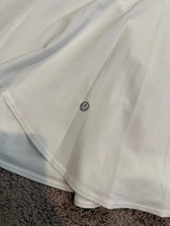 Lululemon Women's White Tennis Dress - Picture 4 of 6